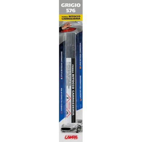 Penna ritocco carrozzeria - Grigio - 576
