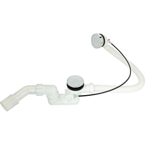 Garniture d'écoulement et de trop-plein avec manette Basic