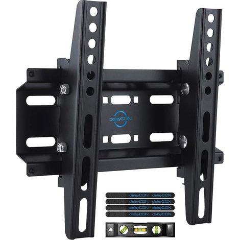 Universal Wall Mount for Monitor & TV 23"-42" (58-107 cm) Tilting 35 kg up to VESA 200 x 200 Plasma LCD LED OLED TFT Television Mounting (1/5)