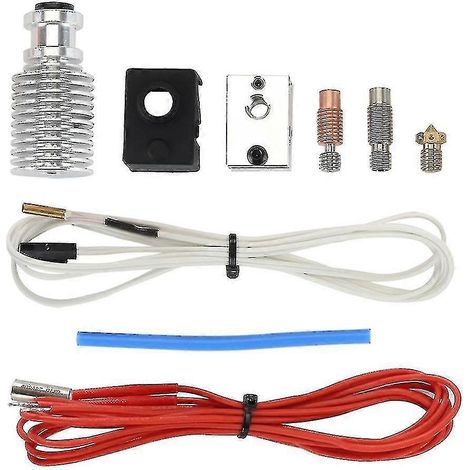 Kit de tête d'impression pour Prusa3 Mk3 Mk2s/mk2.5 V6 avec buse de tête d'impression à manchon en silicone (1/5)
