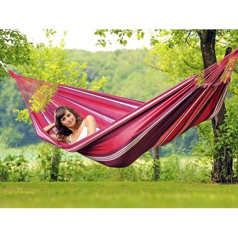 Amazonas Salsa Fuego hamac multicolore 210 x 140 cm