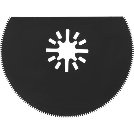 10 lames de scie demi-circulaires de 80 mm en acier à haute teneur en carbone, segmentées, oscillantes, pour outil multifonction