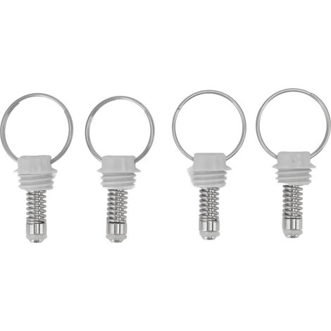 4 Pièces Soupape de Dégagement de Pression pour Fût à Fermeture à Bille, Soupape de Sécurité en Acier Inoxydable pour Fabrication de Bière et Soda à Domicile ou Bar (1/5)