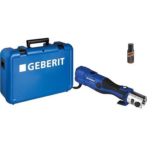 Geberit – Appareil de pressage ECO 203 691214P21 – Force de pression 32 kN – Charge maximale 3,2 kg – Mallette incluse