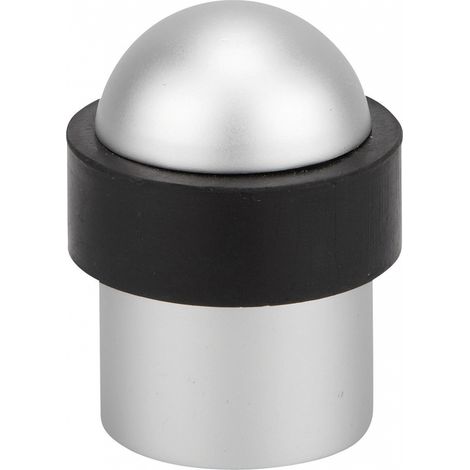 Fermaporta da pavimento Ø 30 mm, finitura argento F1 – THIRARD (1/3)
