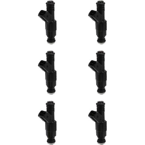 6 injecteurs de carburant 650 cm3 0280155884 pour BMW E36 E46 M50 M52 S50 M3 Turbo 60 lb 62 lb 65 lb EV1 QAQ (1/5)