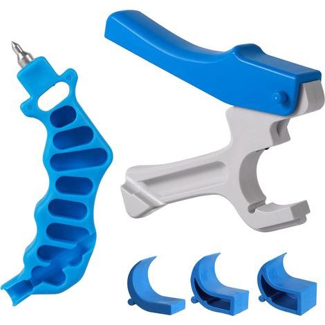 2-Piece Drip Irrigation Tube Hole Punching Tool for 16/20/25/32mm Polyethylene Pipe, Punching Tool Accessories for Drip Irrigation (1/5)