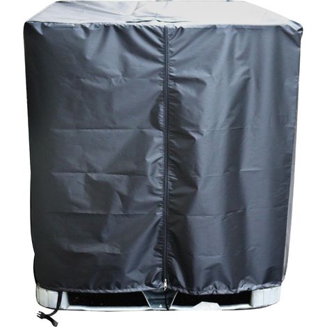 Housse pour réservoir d'eau en tissu Oxford 210D, compatible avec les réservoirs de 1000 L et les GRV – 120 x 100 x 116 cm (1/5)