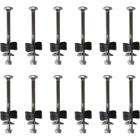 Lot de 12 entretoises de trampoline avec vis pour fixer le trampoline - Accessoires de rechange pour trampoline (1/5)