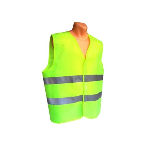 Chaleco reflectante amarillo para coche, talla XL (1/2)