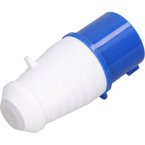 Prise industrielle 3 broches IP44 étanche 32A CEE 220-250V bleue PC laiton (1/5)