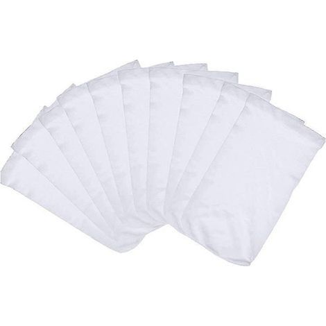 Lot de 10 housses de protection pour panier de filtration d'écumage de piscine, filtre à feuilles JN (1/5)