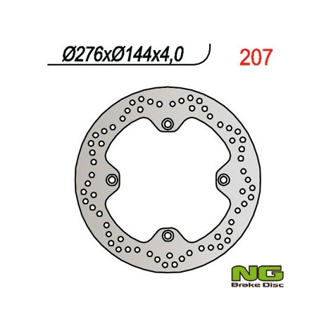 Disco de freno delantero NG de 276 mm para Honda XRV 750 Africa Twin (1990-03)