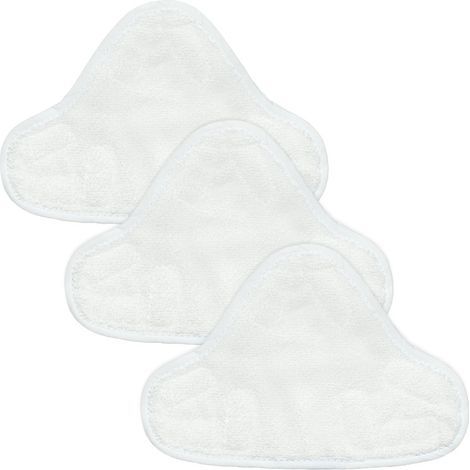 Juego de 3 paños de microfibra lavables para mopas de vapor, funda lavable, almohadillas para limpiadores de vapor, almohadillas reutilizables para mopas de vapor, paños de microfibra para mopas de va (1/5)