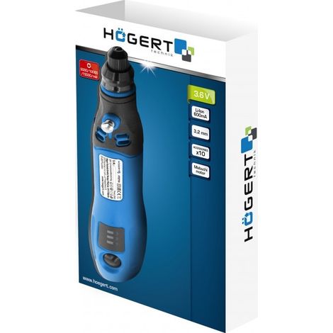 Outil Rotatif Multifonction sans Fil 3.6V Chargeur USB - Kit avec 11 Accessoires supplémentaire inclus, diamètre porte outil 3.2 - 3 Vitesses de 5.000-10.000-15.000 tr/min - + Coffret avec 71 outils -