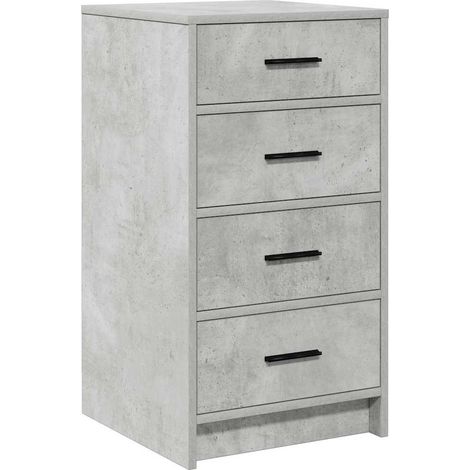 Maison Exclusive - Vitrina Gris hormigón 40 x 41 x 75 cm Madera c (1/5)