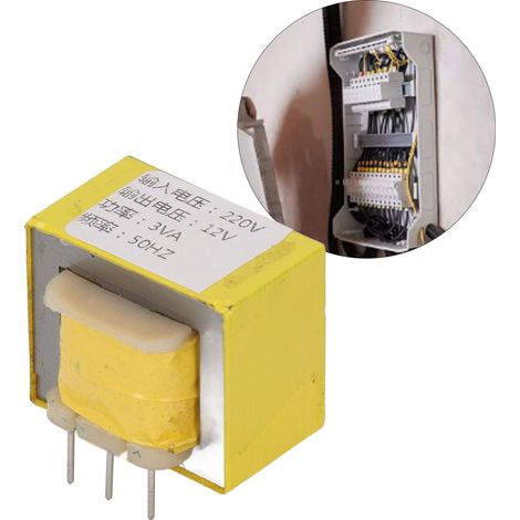 Transformateur d'alimentation isolé à 5 broches 3W 220V vers 12V (1/5)