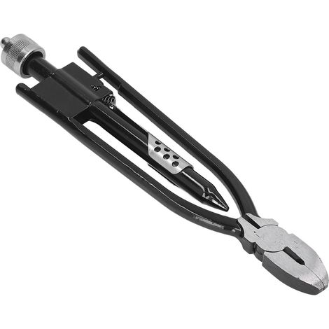 Pince à torsader pour fil de sécurité, fusible unidirectionnel, outil manuel industriel en acier à haute teneur en carbone, 27 cm