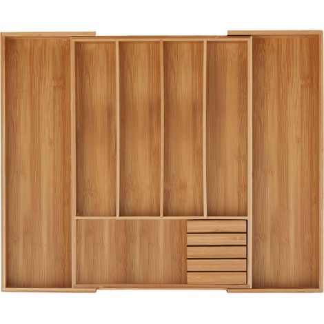 Besteckkasten bambus ausziehbar 883053