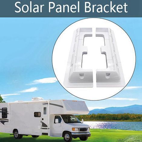 Support photovoltaïque pour camping-car, serre-câble photovoltaïque, pince à fil, plaque de perforation pour feuille conductrice photovoltaïque (1/5)