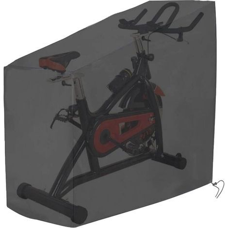 Schutzhülle für Heimtrainer – Wasserdichtes Oxford-Gewebe – Maße: 124,5 cm L x 58,5 cm B x 147 cm H – Verstellbarer Kordelzug für sicheren Halt (1/5)