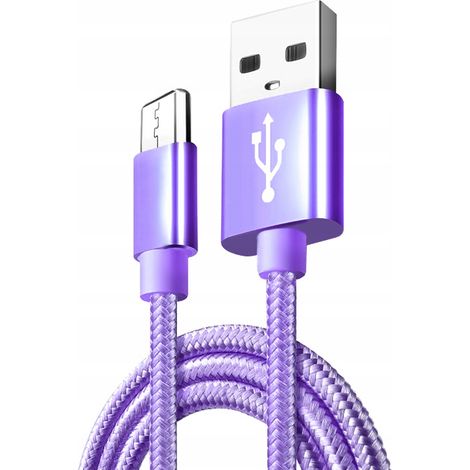 Cable de carga rápida micro USB Koanni kb1PURPLE