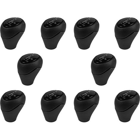 Adatto per 10 accessori auto in pelle, pomello del cambio automatico per Fortwo Roadster 450451 Fortwo