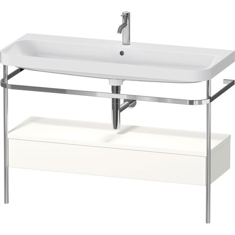 Duravit Happy D.2 Plus c-shaped Set avec console métallique et