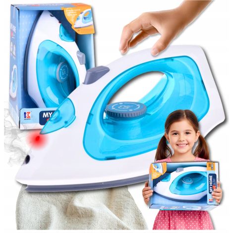 PLANCHA INFANTIL INTERACTIVA CON SONIDO, LUZ Y FUNCI脫N DE VAPOR CON AGUA. ELECTRODOM脡STICOS.