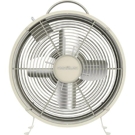 Cecotec Tischventilator EnergySilence 400 RetroDesk Beige (1/5)