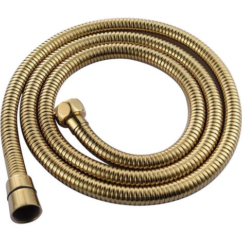 Tuyau D'eau Pressurisé Universel Grand Diamètre Pour Pommeau De Douche, Raccord De Pommeau De Douche, Accessoire De Sortie D'eau À Haut Débit (2 M) (1/5)