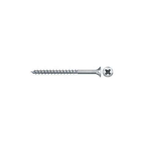 fischer Spanplattenschraube PowerFast FPF II CZP 3,5 x 45 BC 110 Senkkopf Kreuzschlitz PZ Teilgew. - 577639 (1/3)