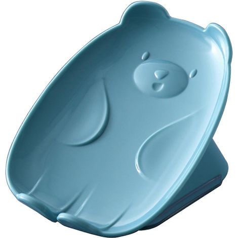 Porte-savon avec égouttoir, support mural pour savon de douche/salle de bain, plateau à savon autonettoyant, garde le savon au sec. (1/5)