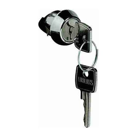 Cerradura de llave RONIS BTIM7R07A para controles giratorios