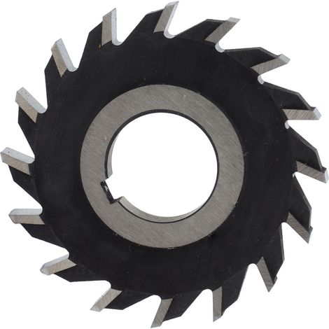 HSS-Planfräser mit 16 Zähnen für die Planbearbeitung, 80 mm Durchmesser