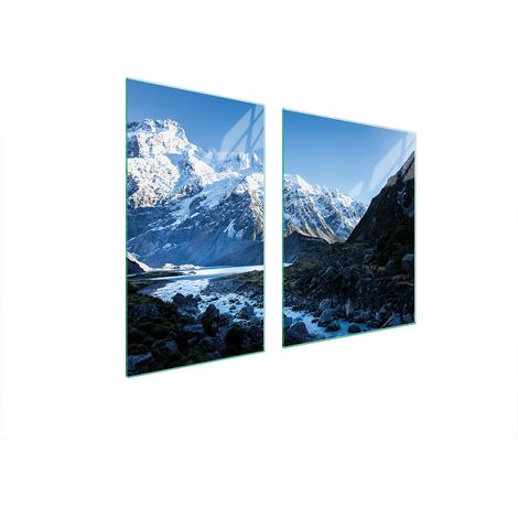 Plateau en verre et planche à découper 100x52 (1/5)