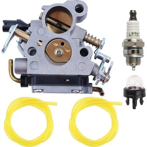 Carburateur compatible avec les tronçonneuses Husqvarna 235, 236E et 240E (référence C1T-W33, CS2234 et GZ380) (1/5)