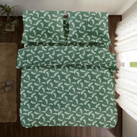 Parure de lit en coton 160x200 pin (1/4)
