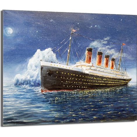 Glas-Herdplattenschutz 60x52 Titanic (1/5)