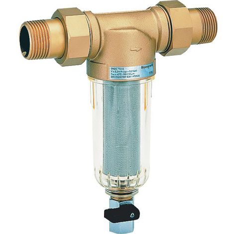 Honeywell Filter FF06 Transparent DN 15 für Trinkwasser