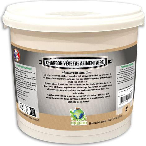Charbon vegetal seau 10L 2kg