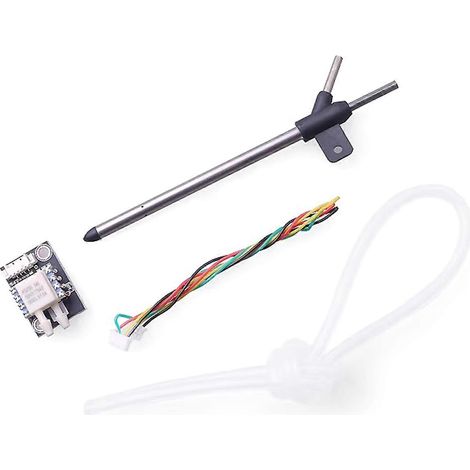 anémomètre, tube anémométrique, capteur de pression différentielle, anémomètre numérique pour la mesure des aéronefs à voilure fixe, nylon multicolore. (1/5)