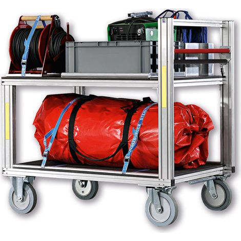 MUNK Rettungstechnik Universal-Rollcontainer mit 2 Plattformen