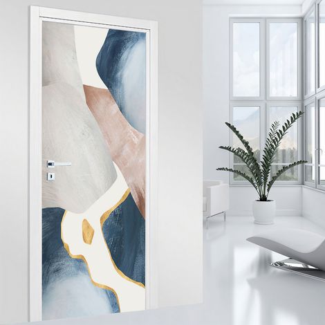 Stickers pour porte - Design - 73 x 205 cm - Adhésif MAT (1/2)