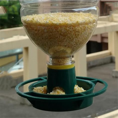 Green Plastic Hanging Hook for Bird Feeder Replacement Accessory for Outdoor Bird Station (1/5)