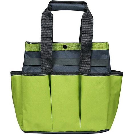 sac De Rangement Pour Outils De Jardin En Tissu Oxford-vert (1/5)