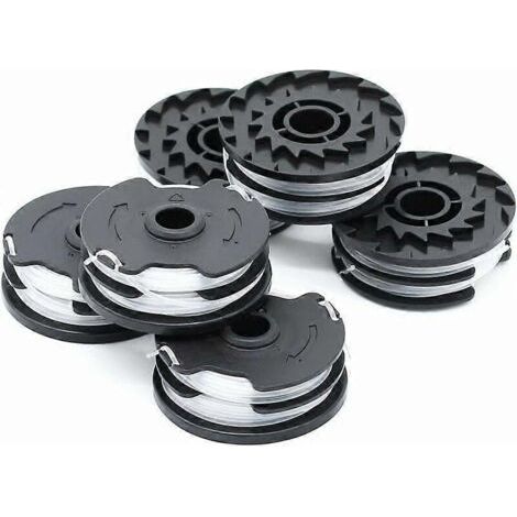 Replacement spools (pack of 6) – For the Lidl Parkside PRTA 20-Li, PRT 550 and PRT 300 cordless lawnmowers--DTEKGAZ