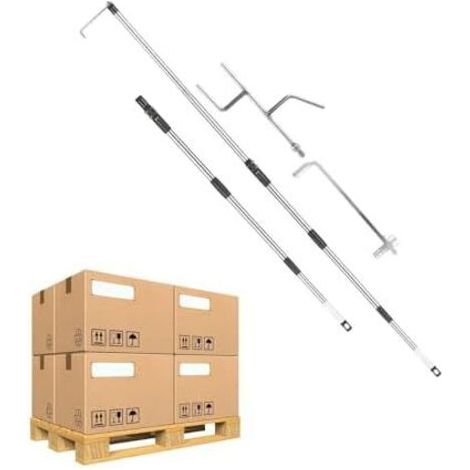 Grabber de lit camionnette, outil camion Bed Buddy, Outil récupération évolutif pour Aide à l'accès aux casiers, poignée antidérapante, préhension, pince char 1,5 -