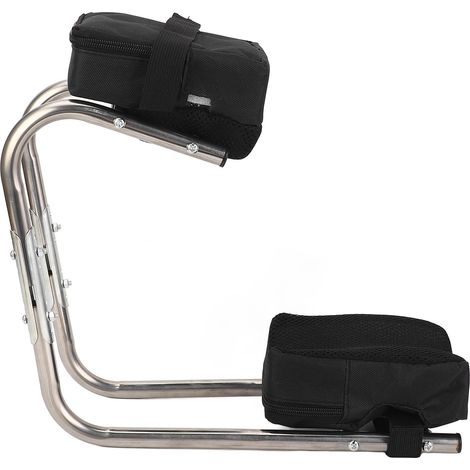 Siège ergonomique pour les genoux, structure en alliage robuste, supporte une charge importante, idéal pour le jardinage et les travaux ménagers. (1/5)