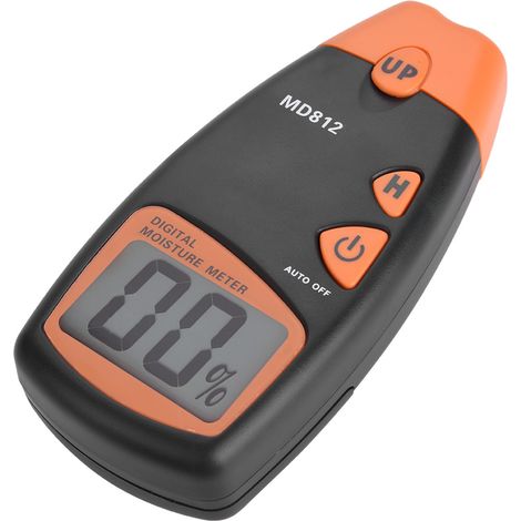 Hygromètre numérique MD812 à écran LCD 2/4 broches pour bois - Détecteur d'humidité (1/5)